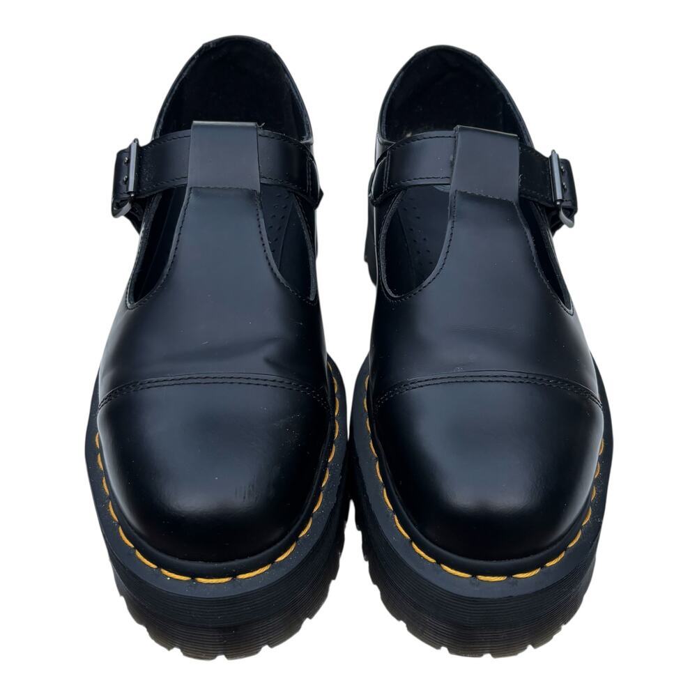 Dr Martens Bethan Smooth Leather Platform Mary Jane Shoe Women Size 11 - Picture 4 of 10